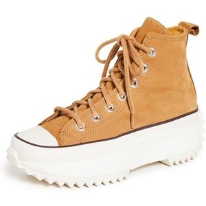 Converse Run Star Hike Hi Shoes Wheat-Shadowberry
